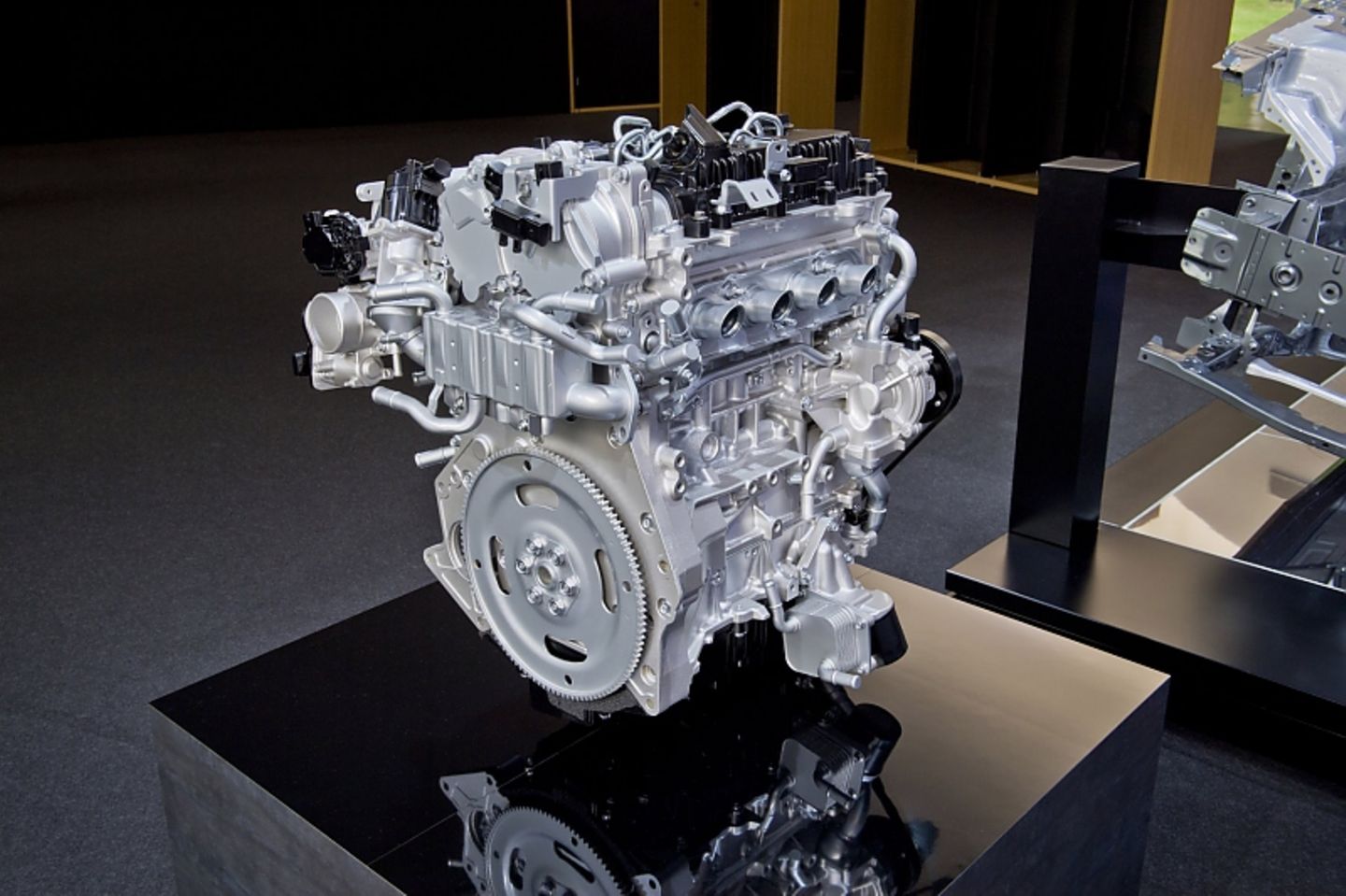 Mazda 3 Skyactiv X - die Leistungsausbeute ist ordentlich, aber nicht beeindruckend