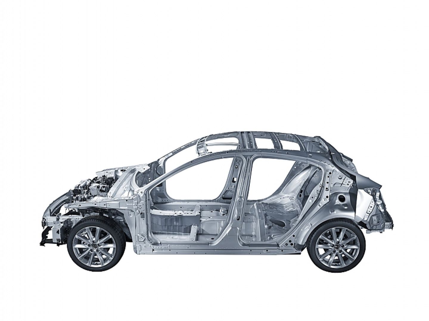 Mazda 3 Skyactiv X - auch an der Karosserie soll der Skyactiv-Ansatz greifen