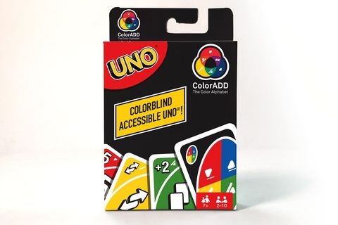 Mattel und ColorADD entwickelten Uno für Farbenblinde