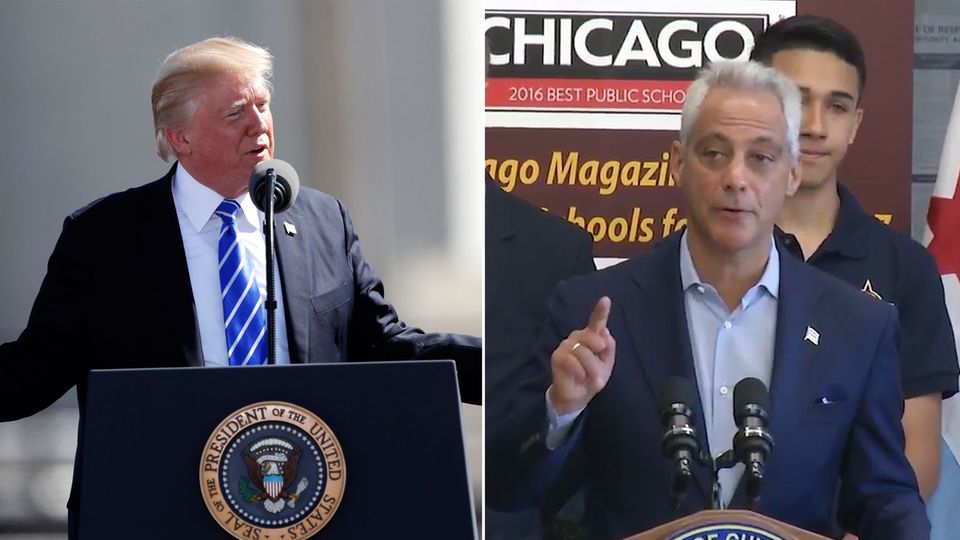 Schutz von Kindern illegaler Einwanderer: Chicagos Bürgermeister: "Unsere Stadt wird eine Trump-freie Zone sein"