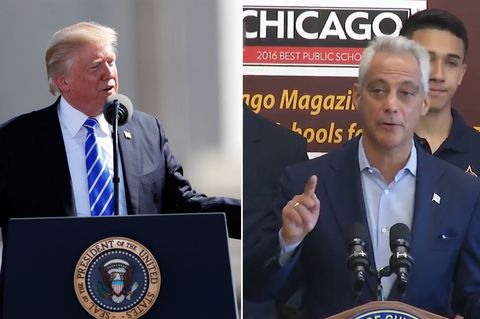 Schutz von Kindern illegaler Einwanderer: Chicagos Bürgermeister: "Unsere Stadt wird eine Trump-freie Zone sein"