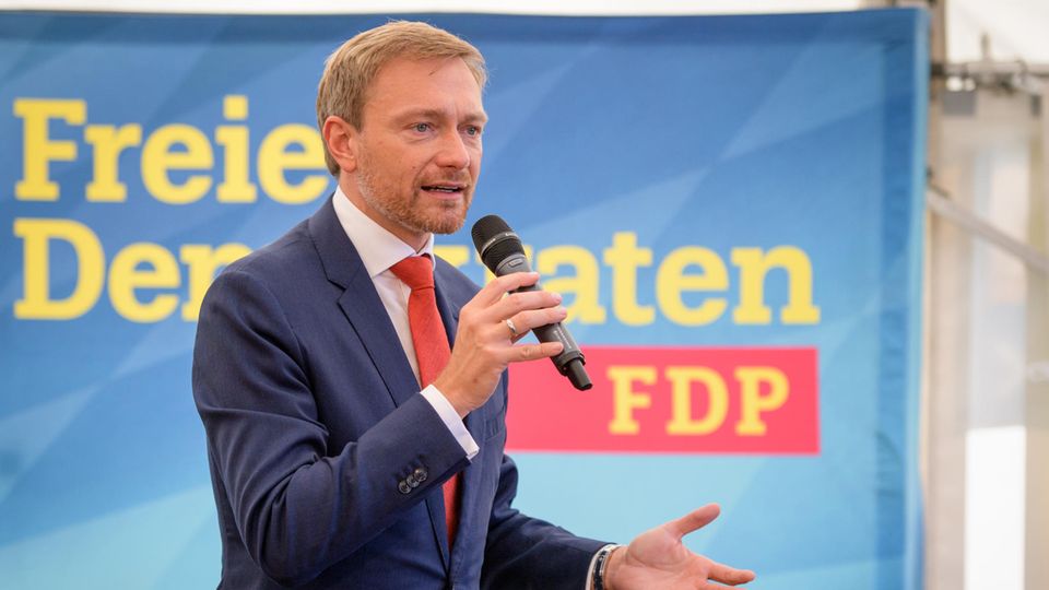 Christian Lindner für die FDP Christian Lindner
