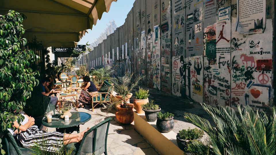 Das Hotel hat den laut Banksy "schlechtesten Ausblick der Welt".