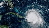 Der Hurrikan "Irma" bewegt sich am 7. September auf Florida zu.