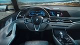 Das Cockpit des BMW X7 Concept 2017