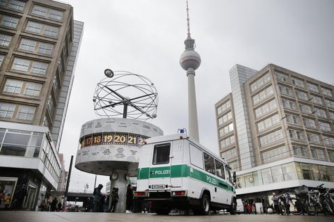 Auf dem Berliner Alexanderplatz gab es eine Messerstecherei (Archivbild)