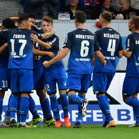 Die Hoffenheimer Spieler stellten sich gegen den FC Bayern München sehr clever an - und durften zwei Tore bejubeln
