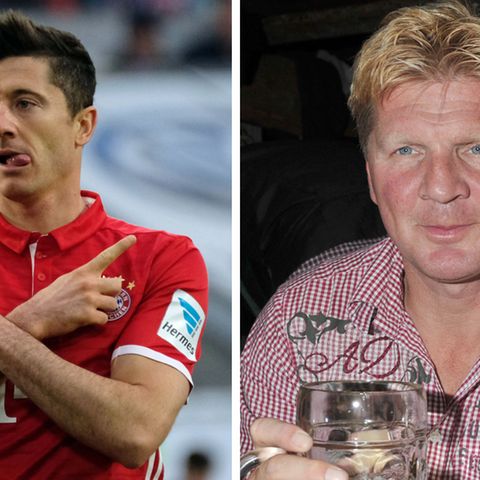 Robert Lewandowski und Stefan Effenberg