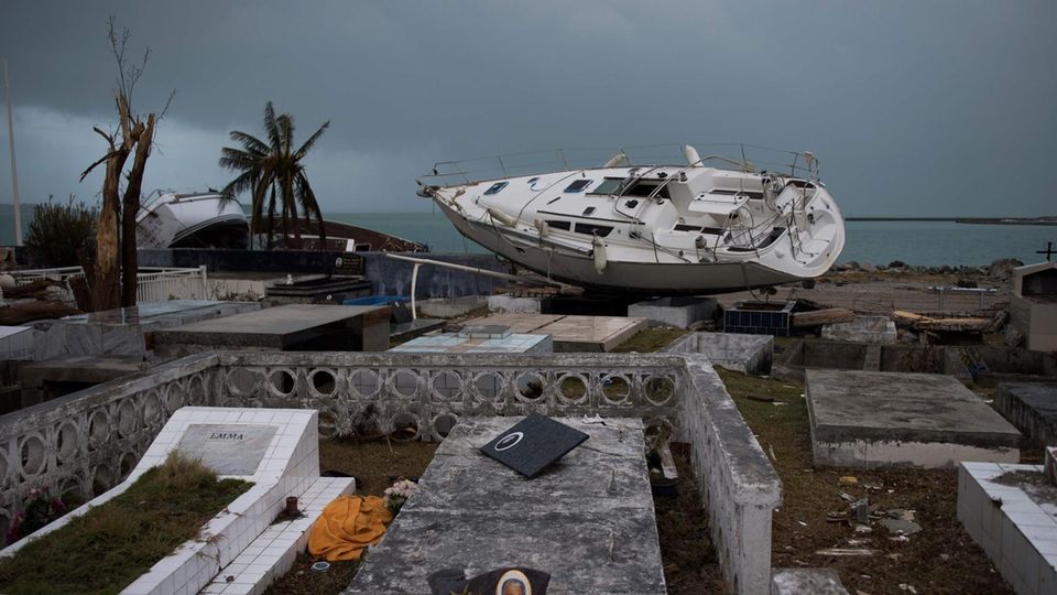 Hurrikan Irma hat in der Karibik große Schäden angerichtet