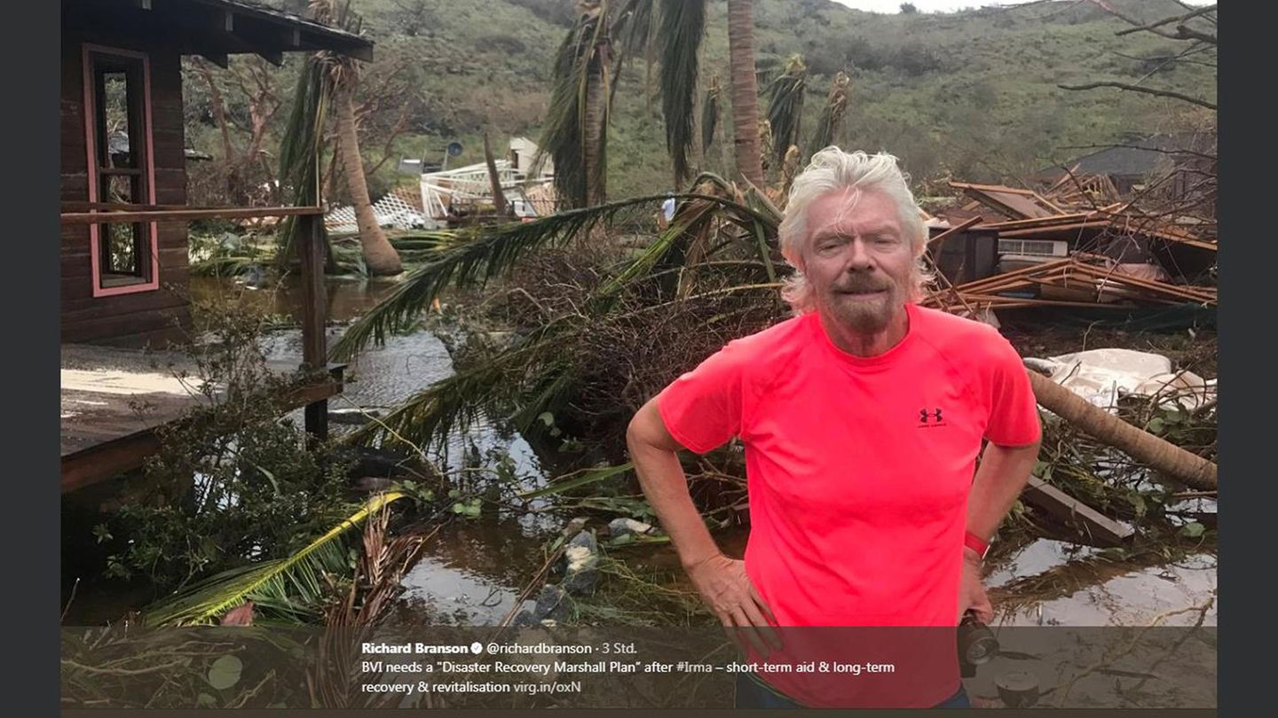 Richard Branson Irma