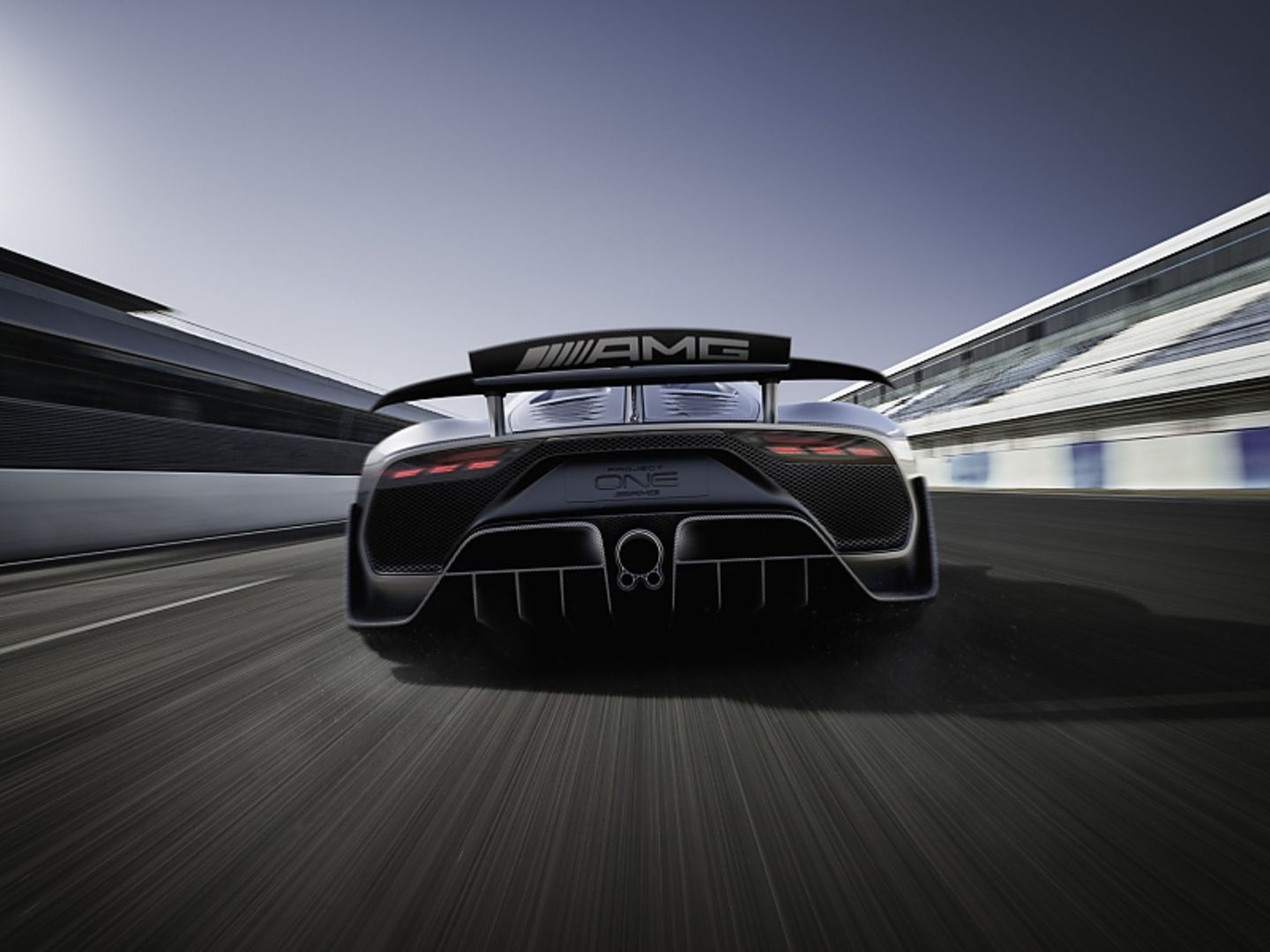 Mercedes AMG Project One - düster und gefährlich das Heck