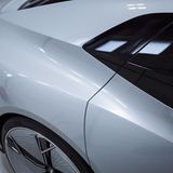 Audi Aicon 2017 - leichte Quattroanleihen am Heck