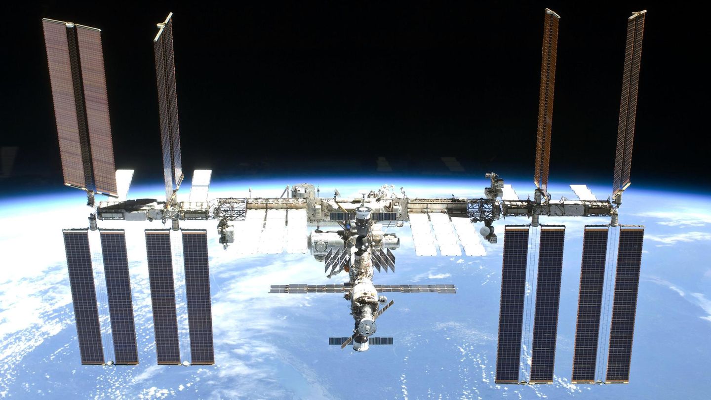 Die Raumstation ISS war gestern Abend besonders starker Sonnenstrahlung ausgesetzt