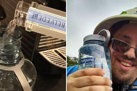 Alex ist am Ziel seiner Wünsche angelangt.