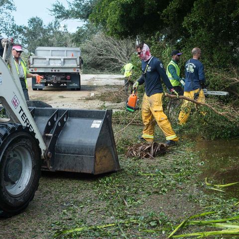 Aufräumen nach Hurrikan Irma in Florida