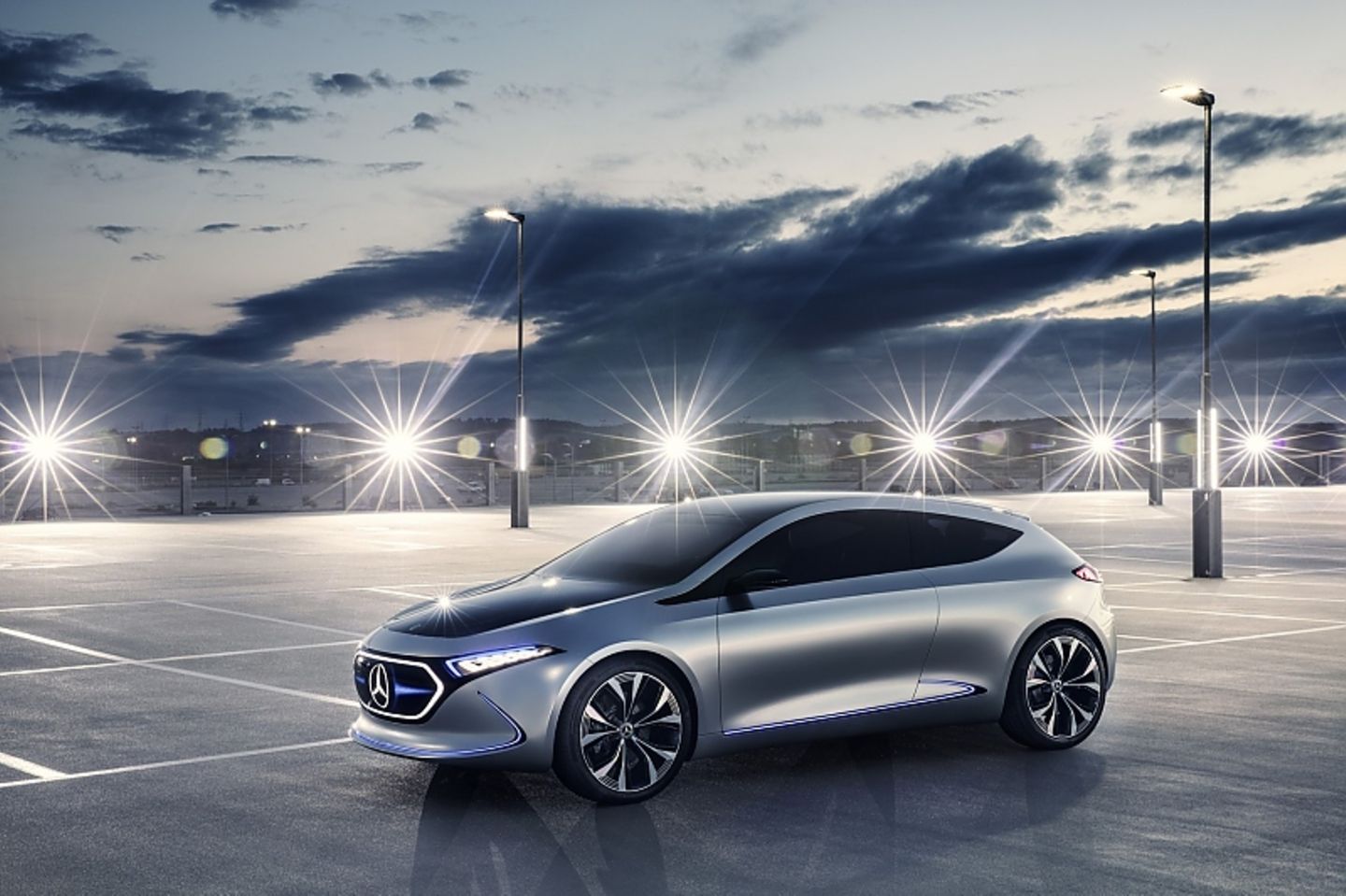 Das Mercedes Concept MQA hat mehr als 299 PS Maximalleistung