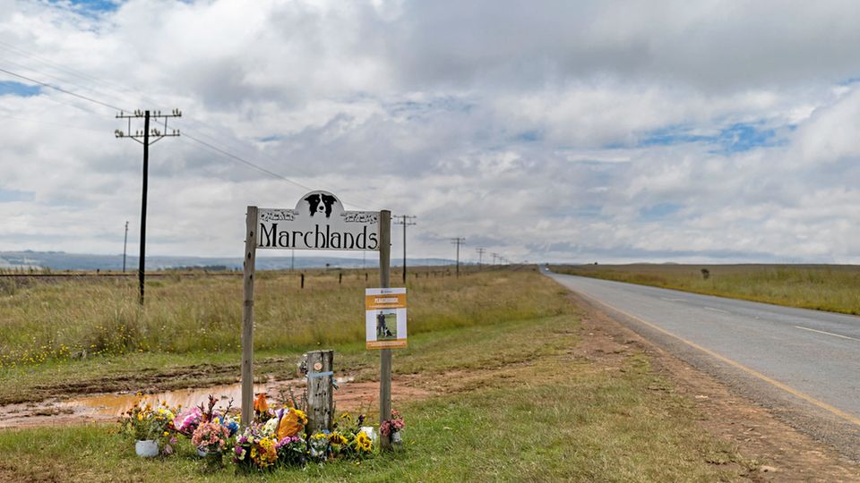 Auf dem Gut "Marchlands" wurde Sue Howarth erschossen.