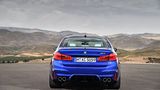 Das Heck des BMW M5 ist gewohnt ausdrucksstark
