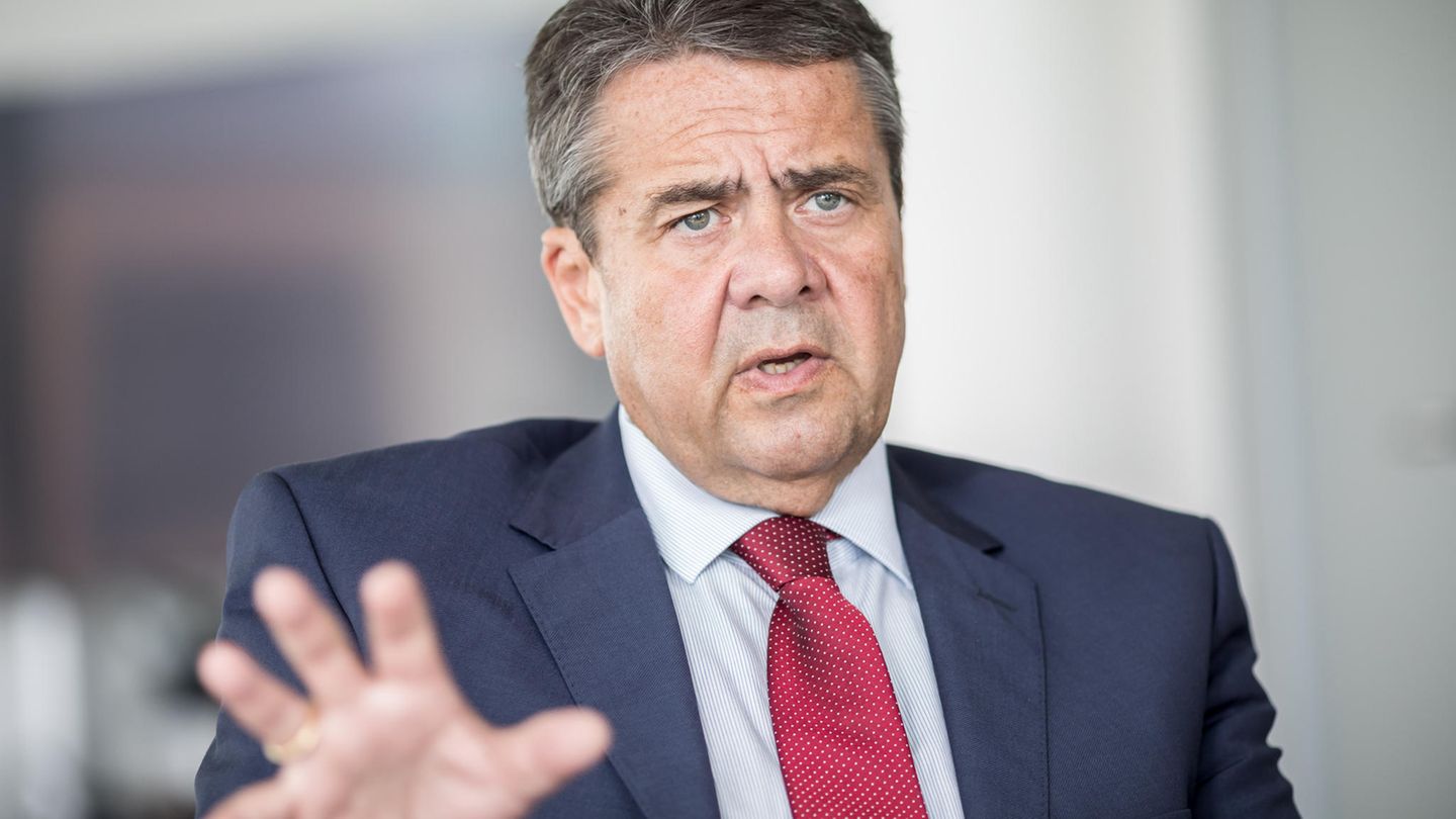 Außenminister Sigmar Gabriel