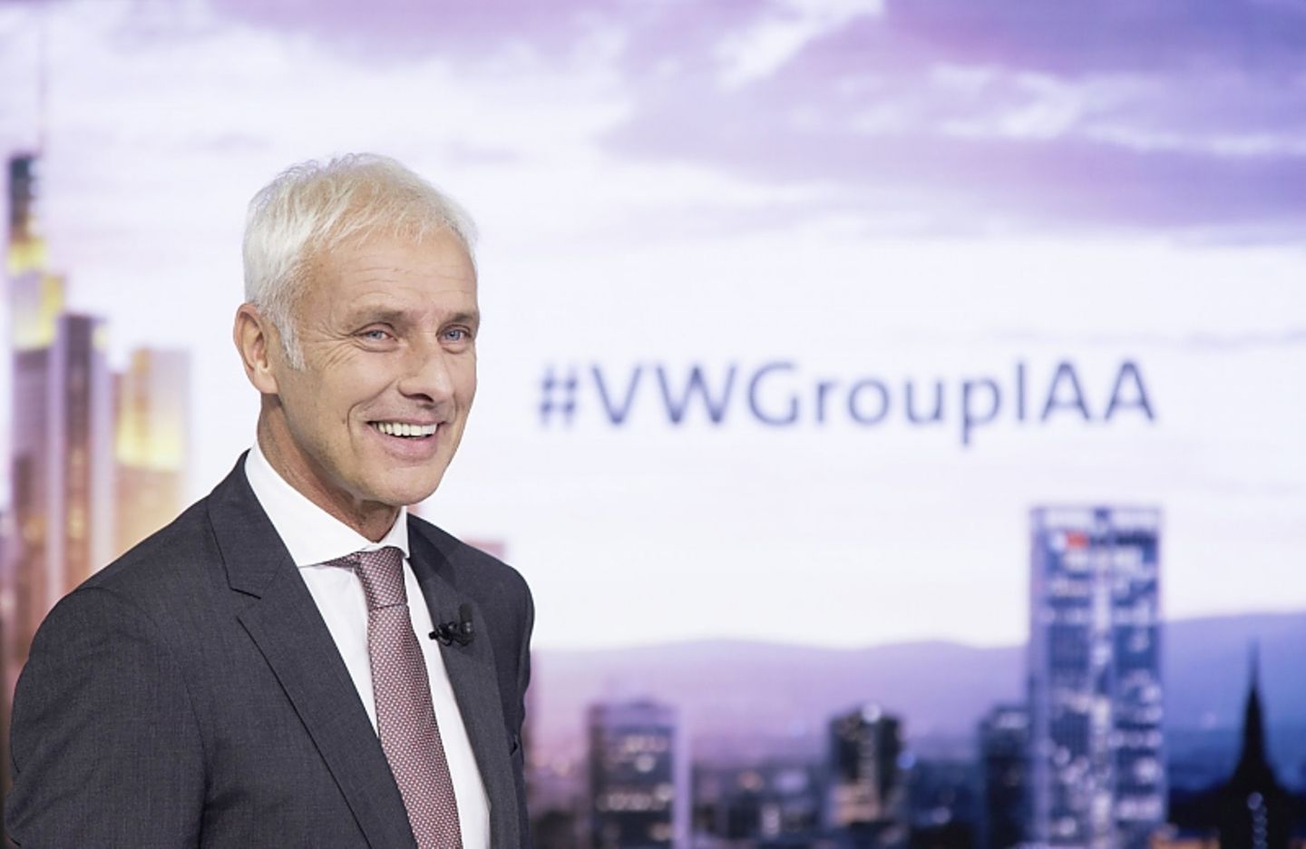 Matthias Müller, VW Konzernchef, setzt weiter auf Diesel und gibt bei den I.D.-Modellen Gas
