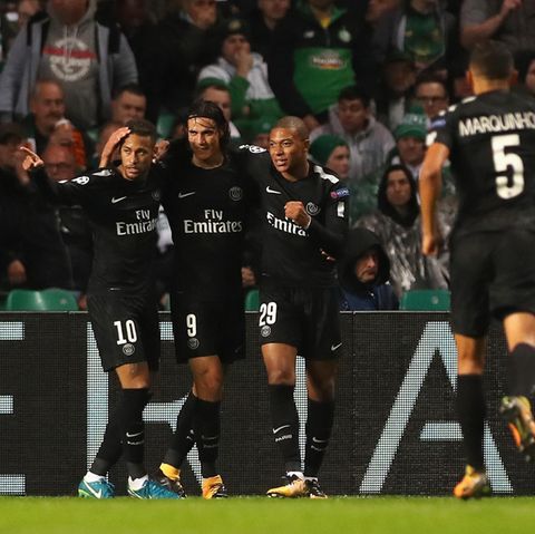 Neymar, Cavani, und Mbappe trafen gegen Celtic - Paris St. Germain dominiert nach belieben