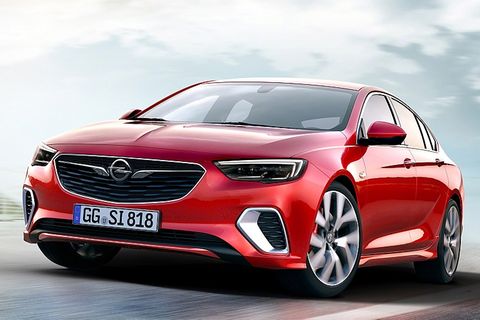 Die Modellpalette, hier der Opel Insignia GSi, wird elektrifiziert