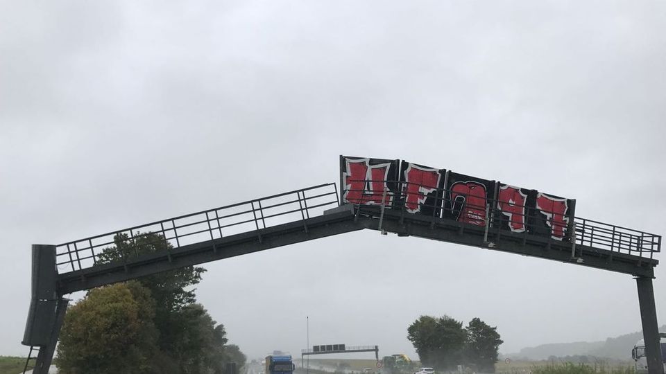 Nachrichten Deutschland A5 Nachrichten aus Deutschland: Beschädigte Brücke auf der A5