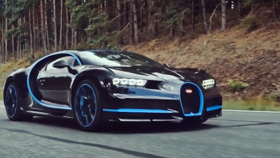Ex-Formel-1 Star Montoya: Bugatti rast zum Weltrekord: Von 0 auf 400 in 32 Sekunden Ex-Formel-1 Star Montoya: Bugatti rast zum Weltrekord: Von 0 auf 400 in 32 Sekunden