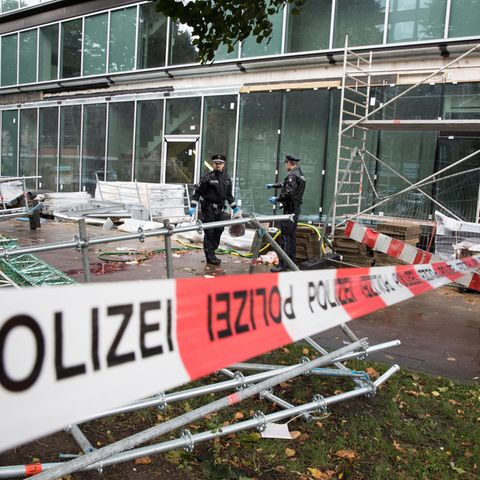 In Hamburg hat Herbststurm Sebastian ein Todesopfer gefordert