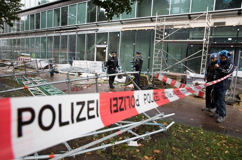 In Hamburg hat Herbststurm Sebastian ein Todesopfer gefordert