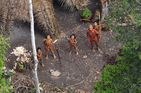 Im Amazonasgebiet in Brasilien leben noch viele "unkontaktierte Völker" (Foto von 2011)