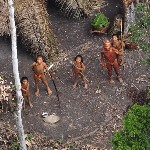 Im Amazonasgebiet in Brasilien leben noch viele "unkontaktierte Völker" (Foto von 2011)