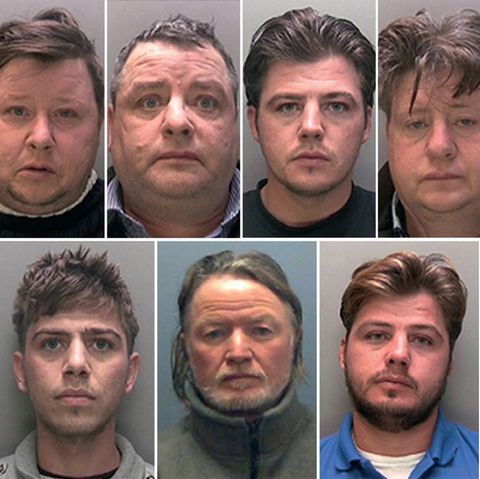 Die elf Verurteilen gehören einer Großfamilie im englischen Lincolnshire an