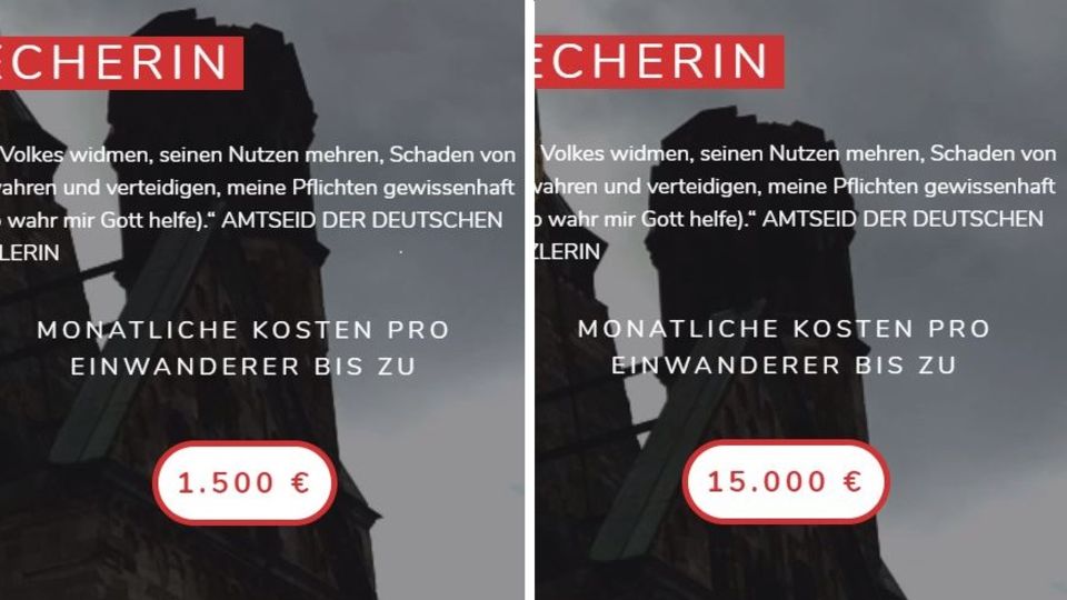 Die AfD korrigierte ihre Angaben zu den Kosten für Einwanderer und machte ihr Quellen transparenter Die AfD korrigierte ihre Angaben zu den Kosten für Einwanderer und machte ihr Quellen transparenter