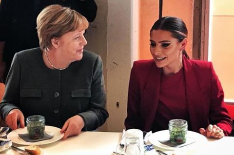 Angela Merkel, Sophia Thomalla