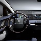 Byton - auch das Lenkrad bekommt einen Touchscreen