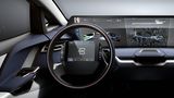Byton - auch das Lenkrad bekommt einen Touchscreen