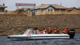China: Mit dem Motorboot an die Grenze