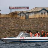 China: Mit dem Motorboot an die Grenze