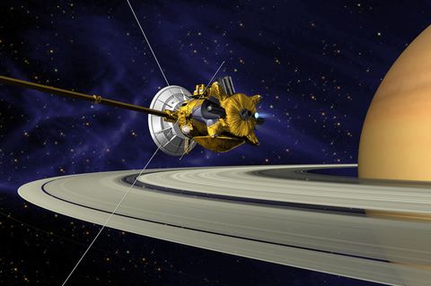 Raumsonde Cassini Saturn