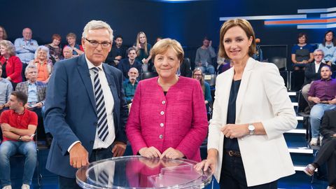 Angela Merkel TV-Debatte