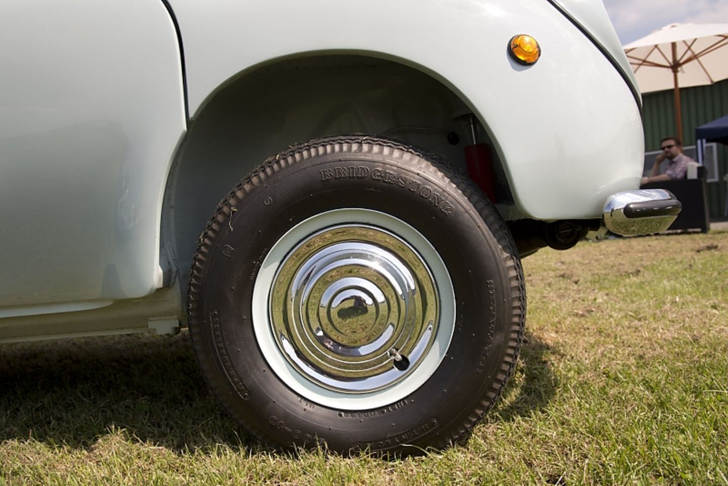 Subaru 360 - winzige Reifchen