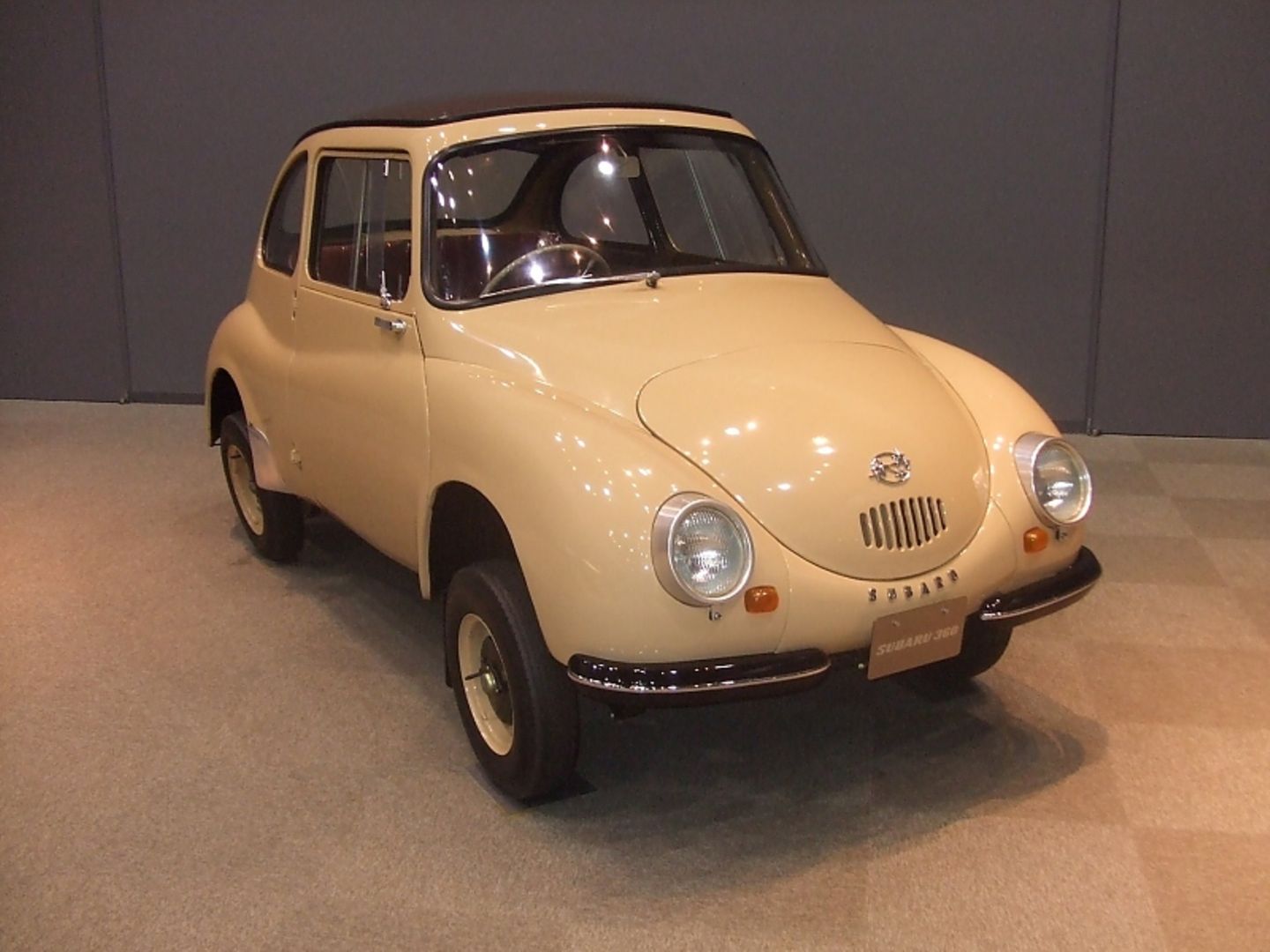 Subaru 360 - selbst im Museum selten