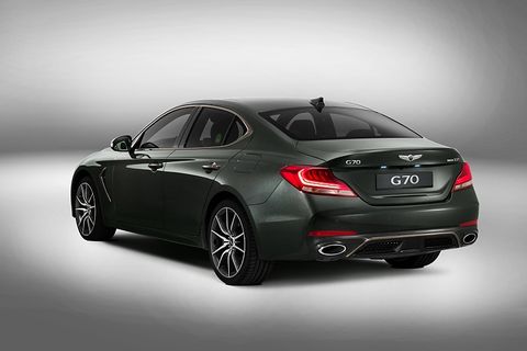 Genesis G70 - auch Audi A4 und Mercedes C-Klasse sind direkte Wettbewerber