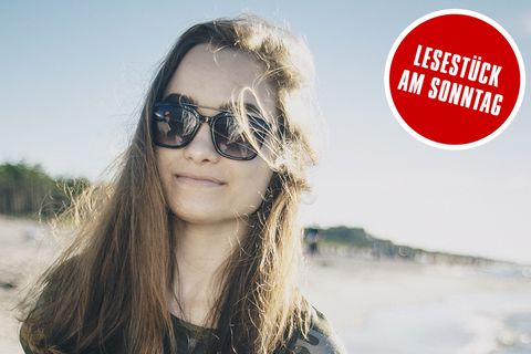 Für die meisten Jugendlichen selbstverständlich, für Nina ein Wunder: am Strand die Sonne genießen