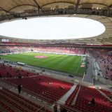 Stuttgarts Mercedes-Benz-Arena (rund 55.000 Sitzplätze)