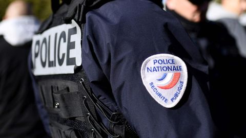Polizisten in Marseille
