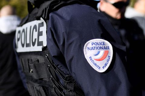 Polizisten in Marseille