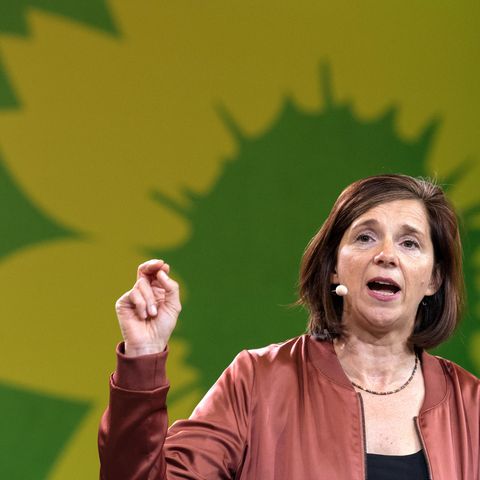 Katrin Göring-Eckart auf dem Parteitag der Grünen