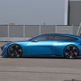 Peugeot Instinct Concept - der lange Radstand ermöglicht einen variablen Innenraum